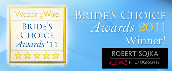 2011 Brides Choice Award for Chicago Wedding Photography